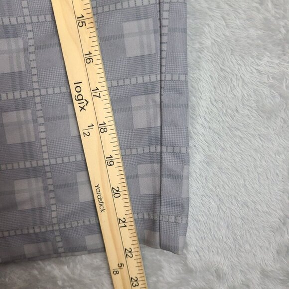 Adidas Men’s‎ Climalite Gray Plaid Golf Athleisure Shorts Sz 36 Men's Casual - Picture 4 of 8
